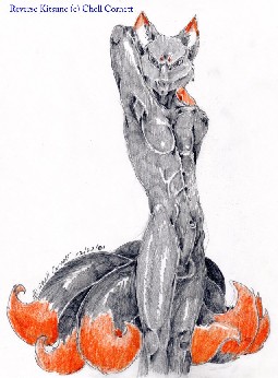 Reverse Kitsuni by Michell Cornette